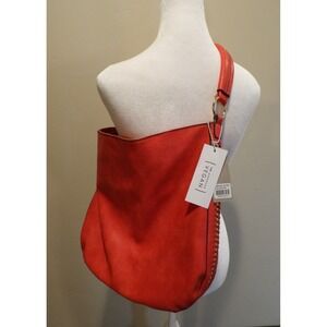 Calin Collection Vegan 2-in-1 Purse Combo Hobo & Crossbody Styles Gold Hardware